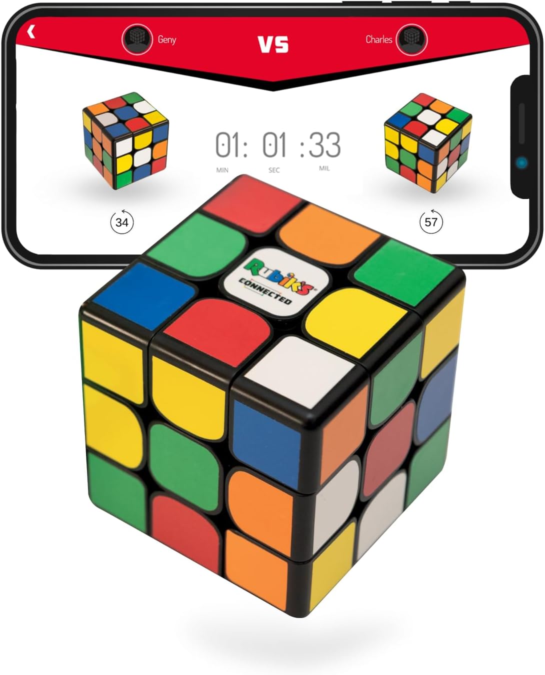Rubik's Connected Smart Electronic Cube with Bluetooth & Mobile App