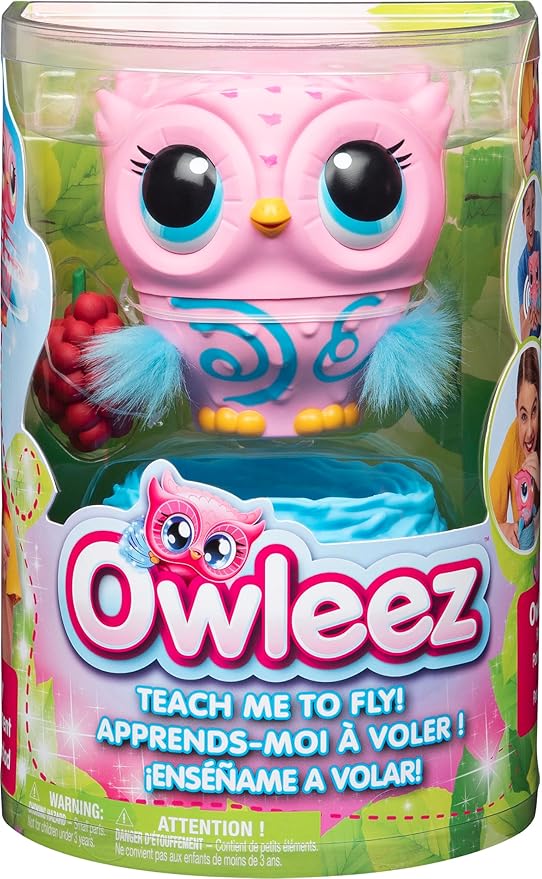 Owleez Flying Owl Interactive Toy