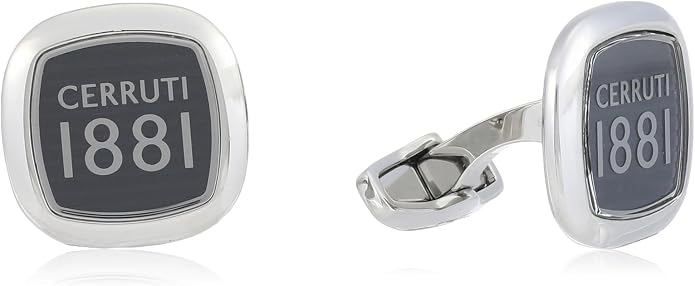Cerruti 1881 Stainless Steel Shirt Cufflinks for Men