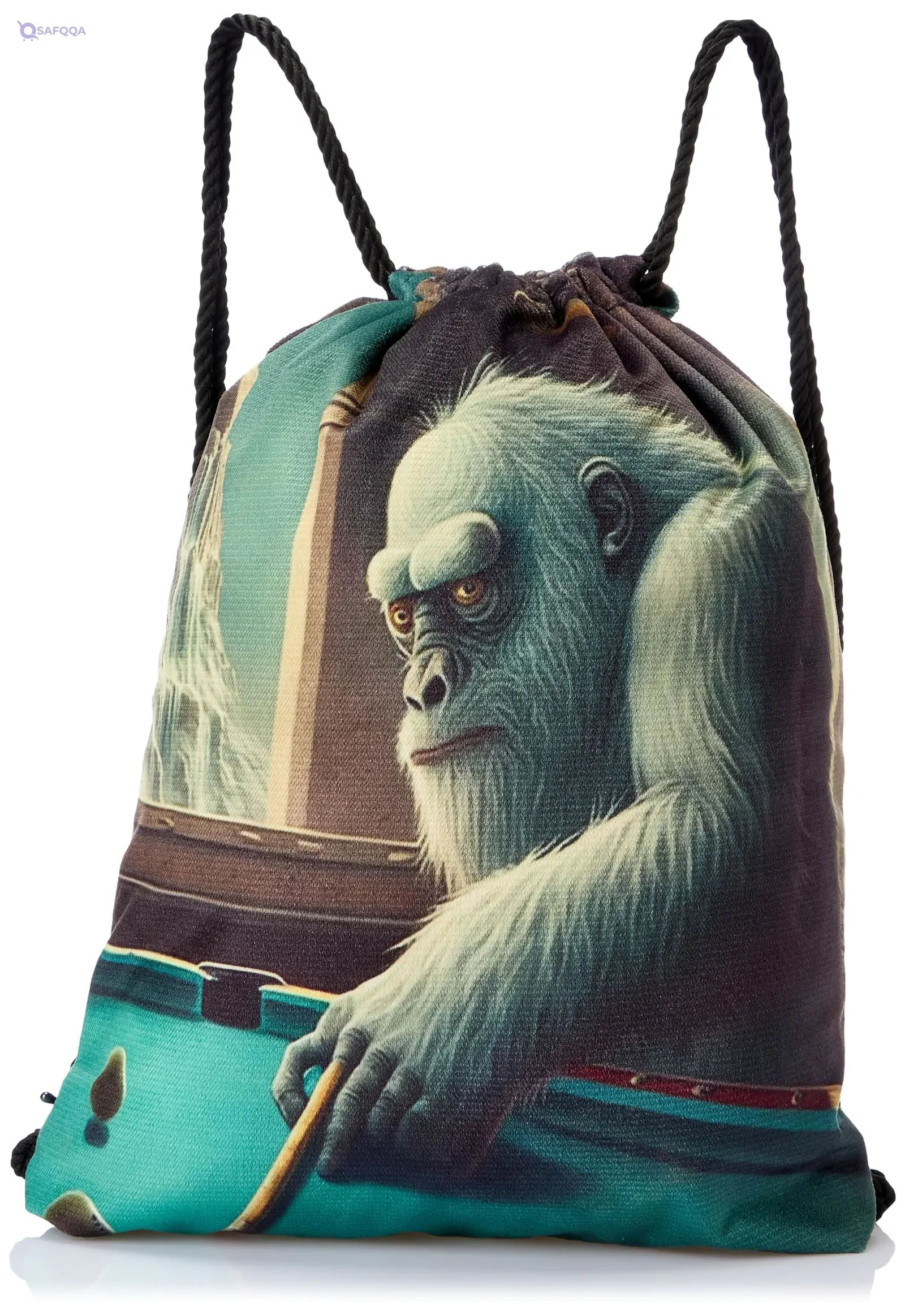 TAT Drawstring Bag Lightweight Gym Sports Backpack Casual Daily Use