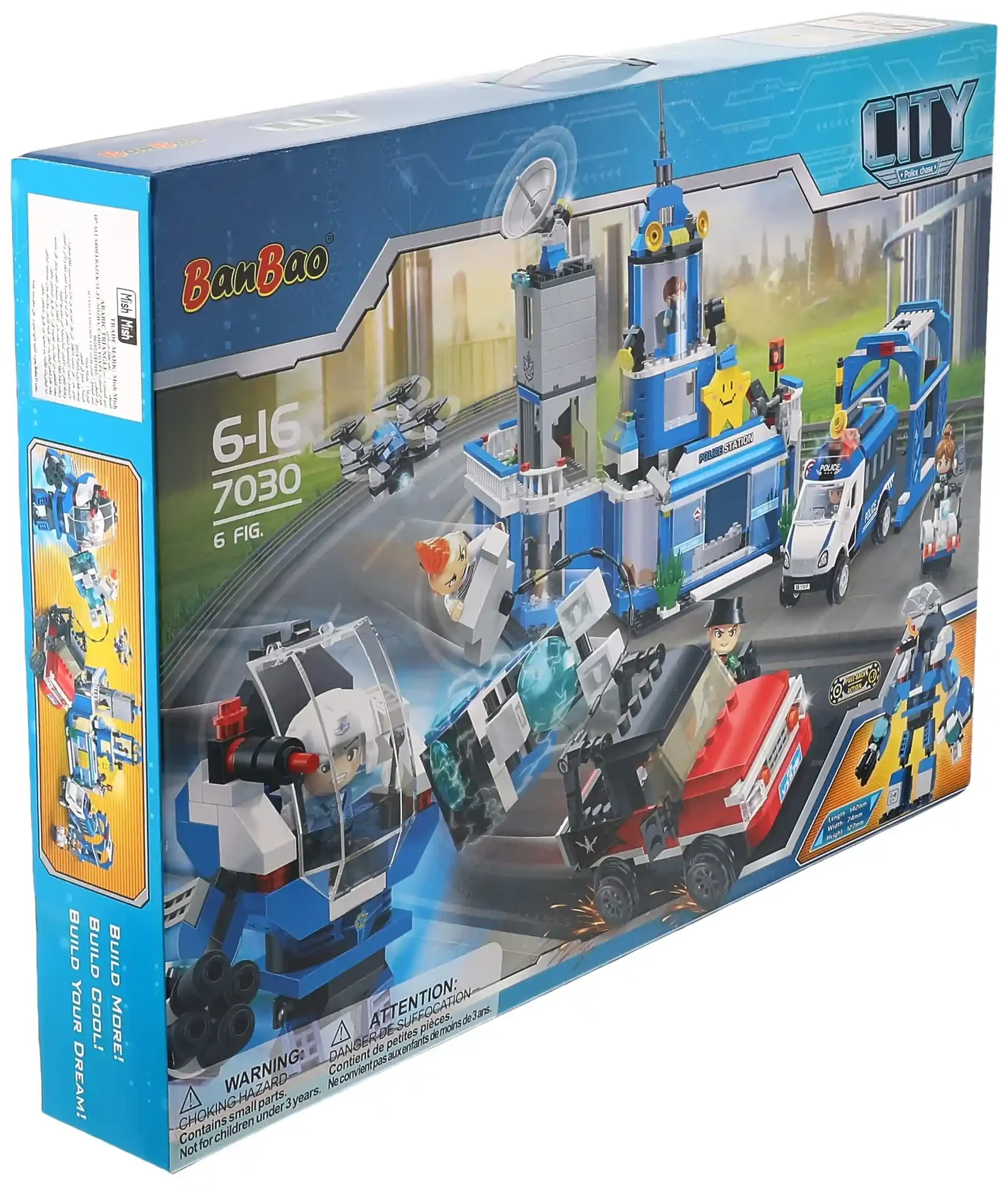 BanBao Police Station Building Blocks Set
