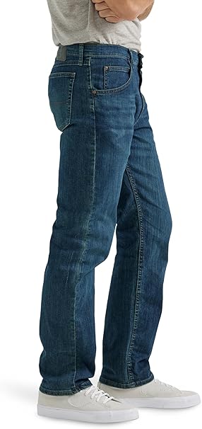 Wrangler Men’s Classic Regular Fit Jeans Blue