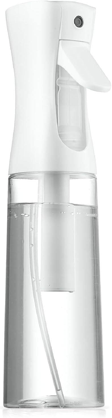 MOMENT Empty Hair Mist Spray Bottle 300ml Ultra Fine Water Mister White