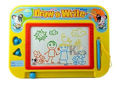 Kaka Magnetic Drawing & Writing Board Kids Creative Learning Toy – Erasable Sketch Pad