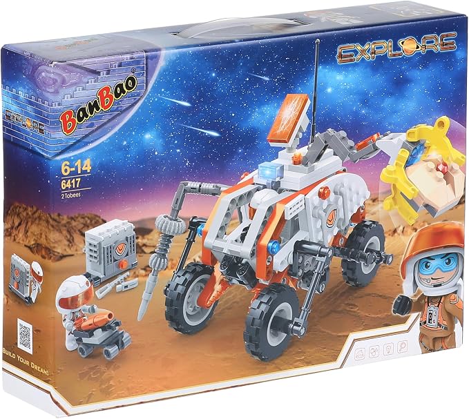 BanBao Mars Exploration Rover Building Blocks – Creative Space Adventure Construction Set