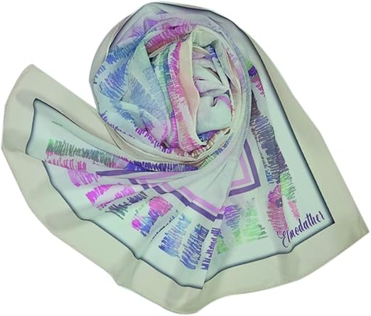 Al Moudather Women’s Chiffon Crepe Scarf
