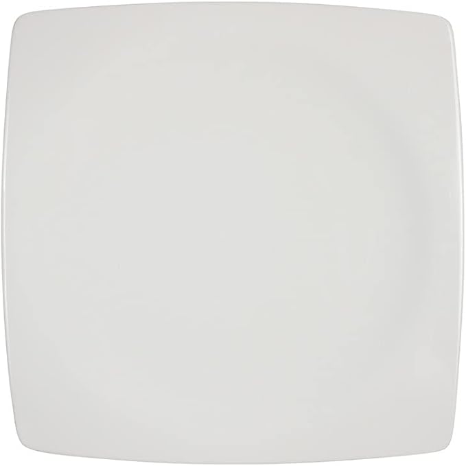 Royal Porcelain Square Plate 26.5cm – Elegant Modern Tableware
