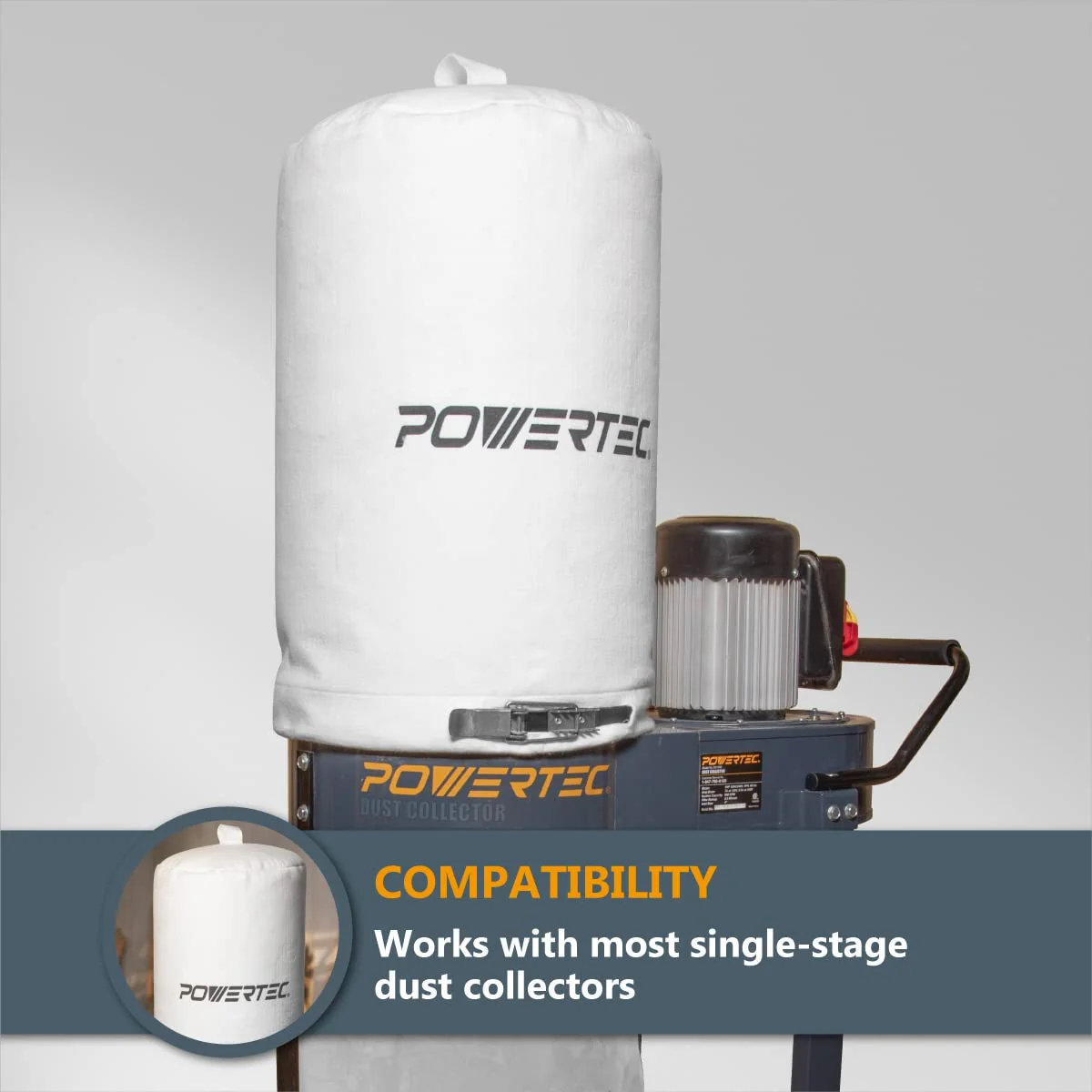Powertec Dust Collector Filter Bag