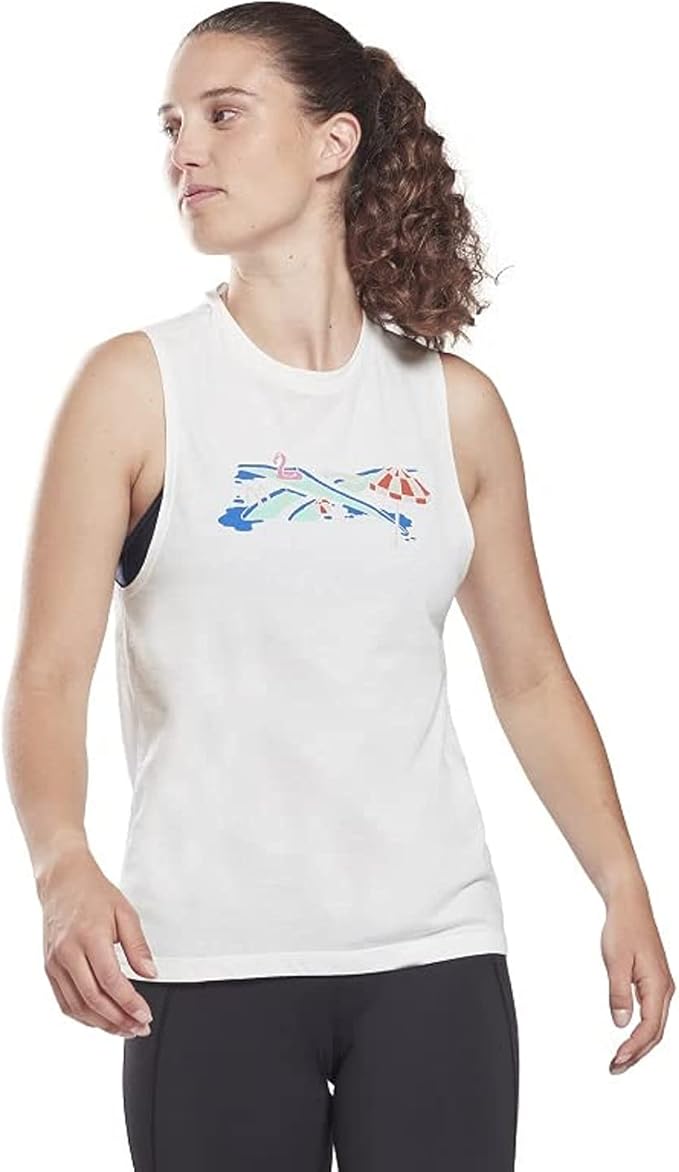 Reebok T-Shirt For Womens Soft and Breathable Fabric For all-day Comfort