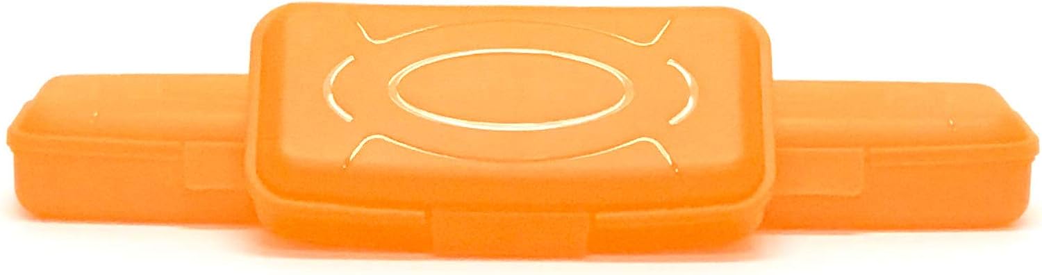 Mintra Home Utility Storage Boxes – 3 Pack 450ml Bright Orange | Practical Organizer for Small Items