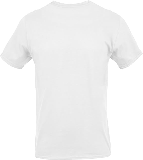 Gildan Men’s Short Sleeve T-Shirts Pack of 6 White