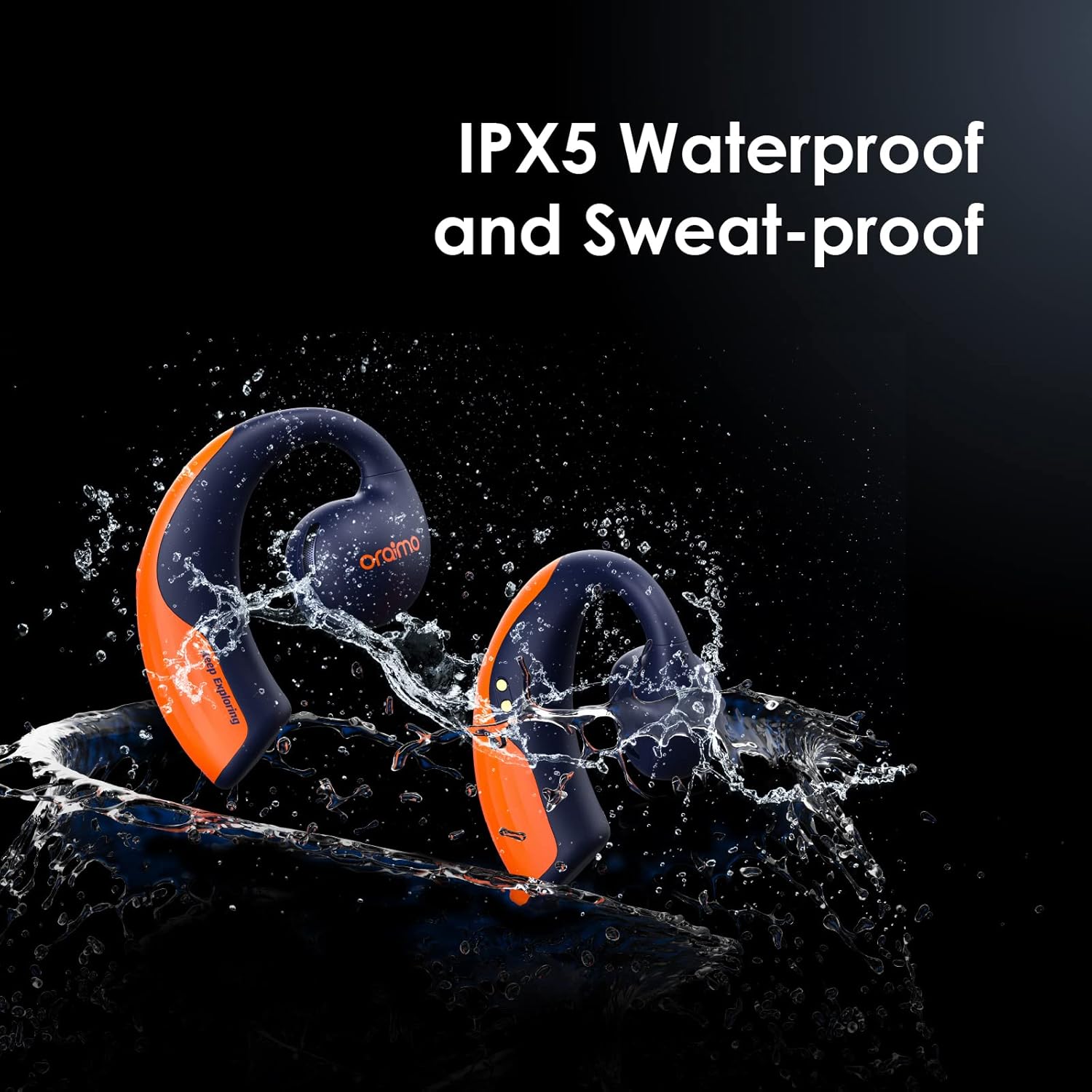 Oraimo OpenPods Open-Ear Wireless Earbuds -open box