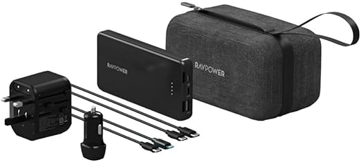 RAVPower 5-in-1 Travel Charging