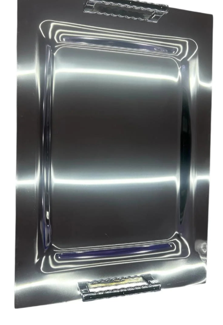Generic Stainless Steel Serving Tray for Drinks – 35 × 50 cm