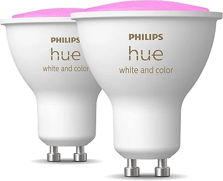 PHILIPS HUE Smart Light Bulbs – 2 Pieces