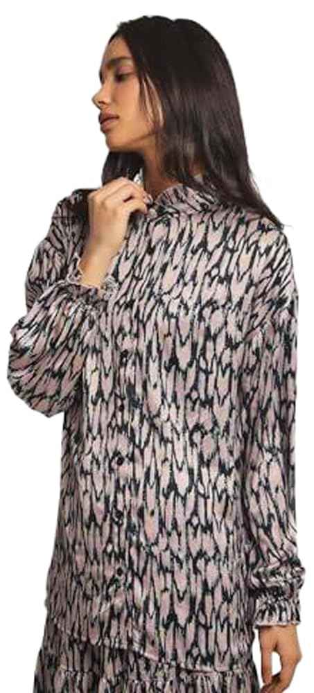 DARE Dalydress Women’s Embellished High Neck Blouse – Elegant Fashion Top in Multiple Colors