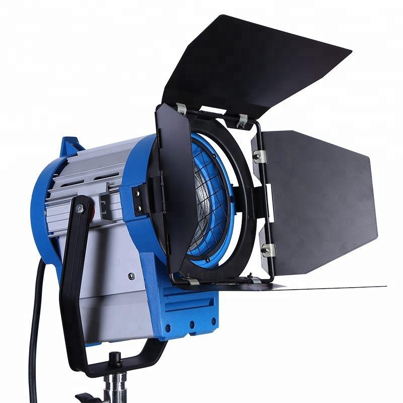 CAMETV Pro 2000W Fresnel Tungsten Light with Built-In Dimmer for Professional Studio, Film & Video Production