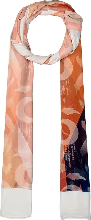 Swaza Women's Chiffon Crepe Scarf