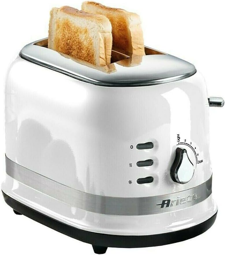 Ariete Moderna 2-Slice Toaster 800W – 6 Browning Levels