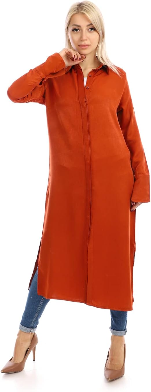 Jamila Women’s Shirt Dress – Effortless Elegance with Modern Comfort