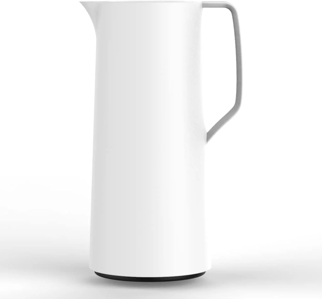Emsa Vacuum Jug 1L 12H Hot 24H Cold Insulated White