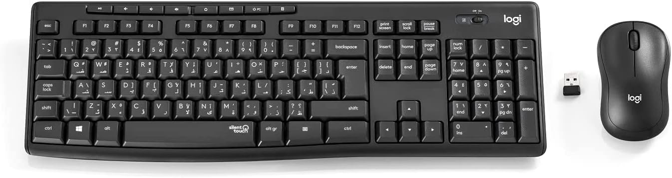 Logitech MK295 Wireless Keyboard & Mouse Combo Graphite