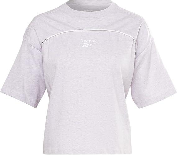 Reebok Women’s Sports T-Shirt, Light Mauve Athletic Training & Casual Tee