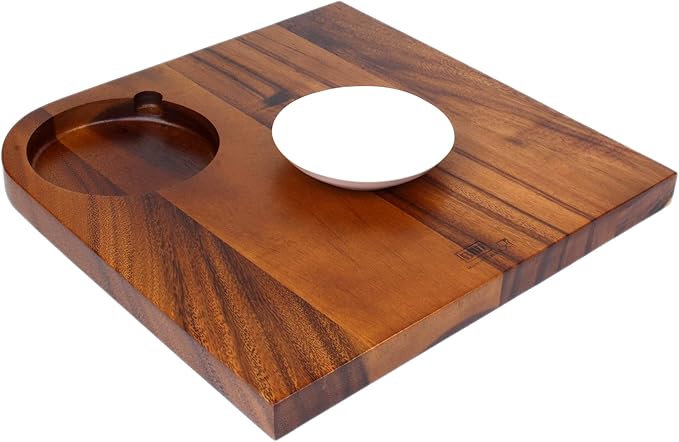 Billy Wooden Serving Board with Bowl