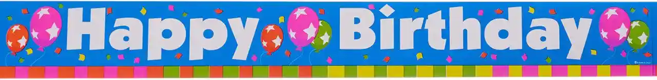 Party Happy Birthday Banner Set