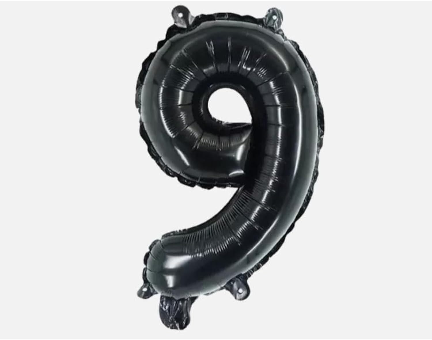 Large Number 9 Foil Balloon – Premium Birthday Party Decoration for Air or Helium Filling