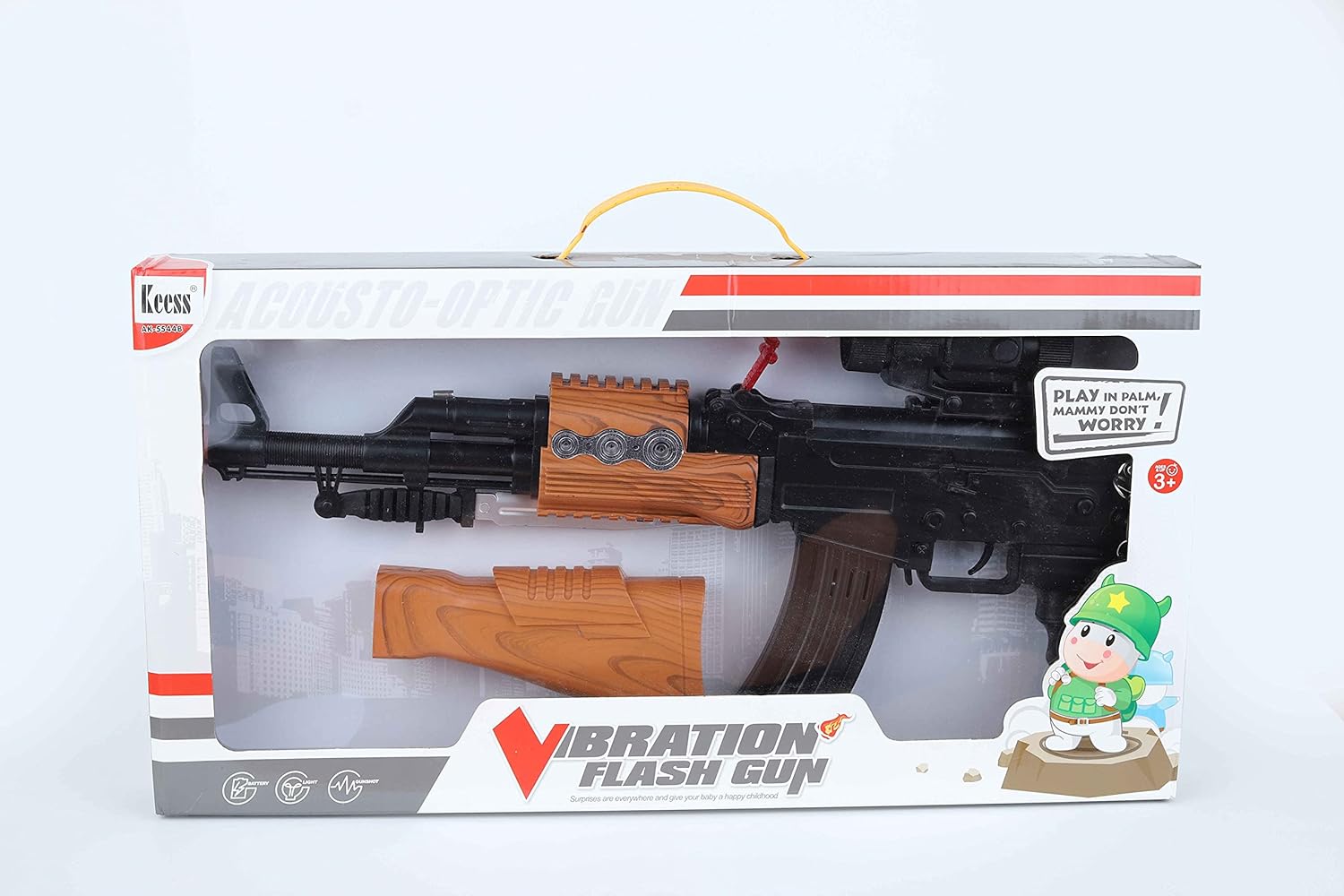 Ghazal Sound Gun Toy for Kids – Light & Sound Effects
