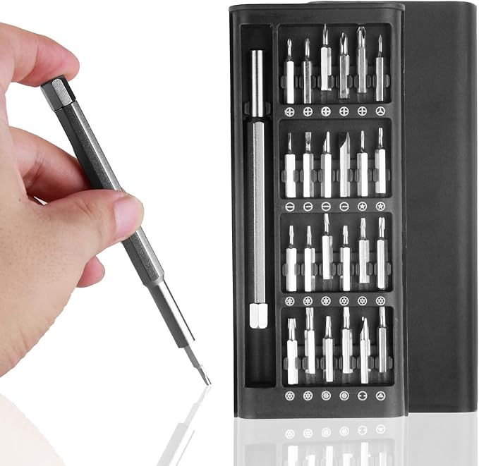 Weigongr 25-in-1 Precision Screwdriver Set – Multi-Tool Repair Kit for Electronics