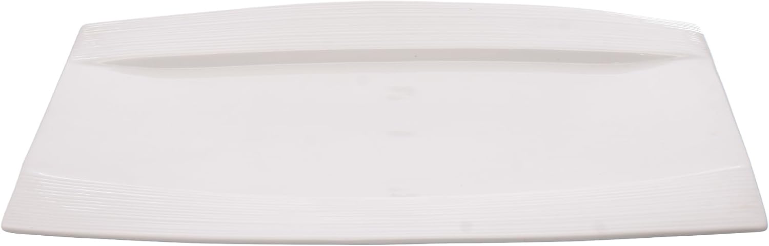 Rosa Porcelain Rectangular Serving Dish 46cm – Elegant Presentation for Every Occasion