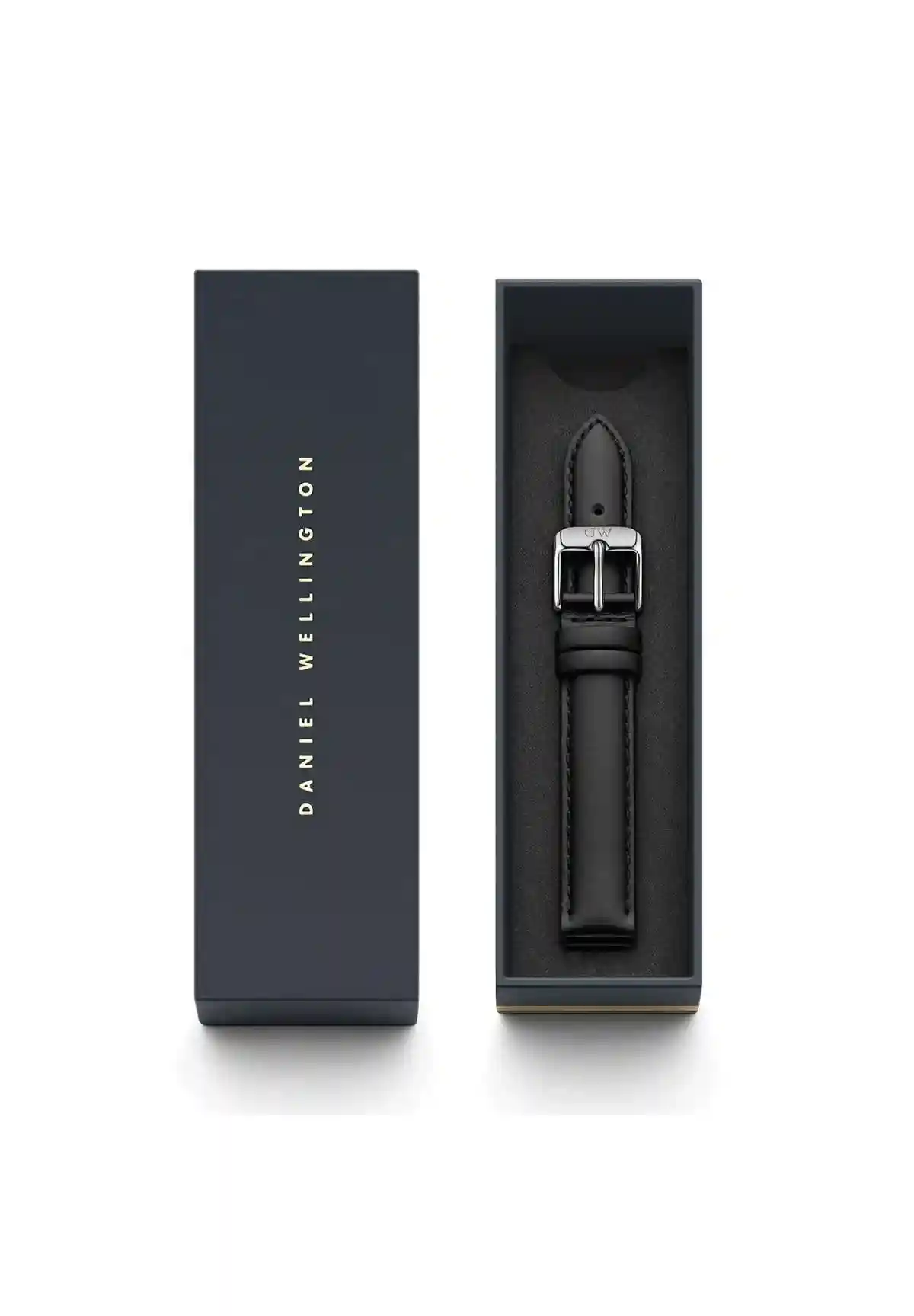 Daniel Wellington Italian Watch Band Black Leather Strap Classic Fit