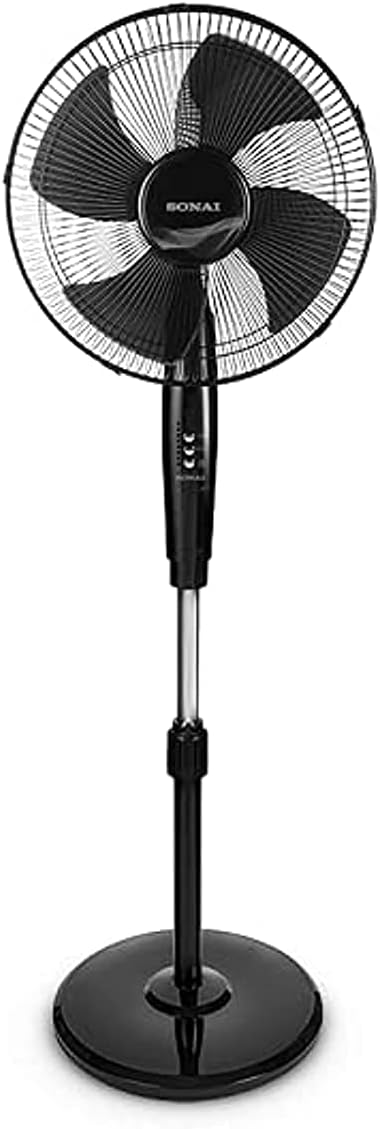 Sonai Stand Fan  16 Inch, 60W, 3 Speeds