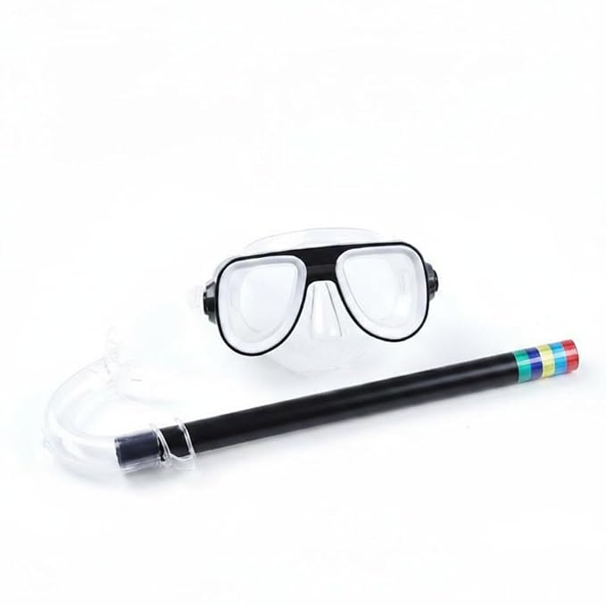 Swimming Goggles with Snorkel Set