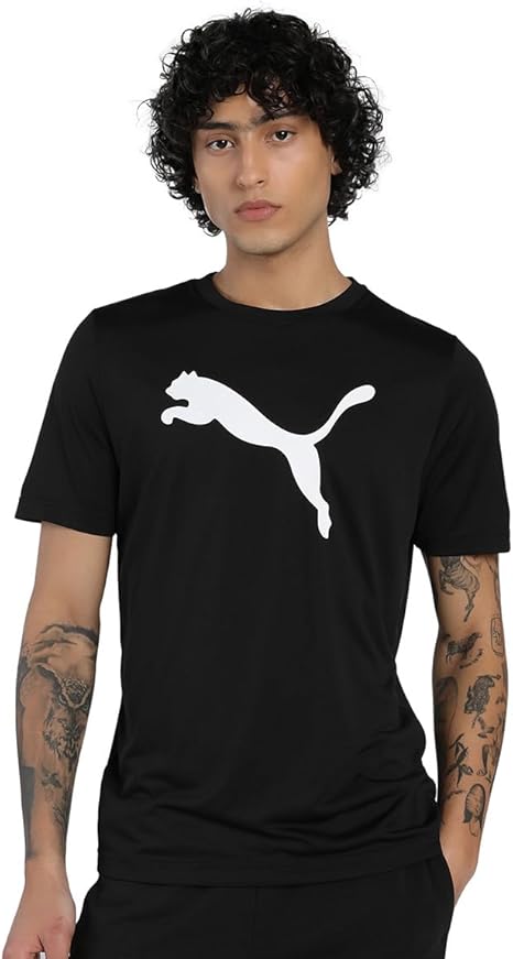 PUMA Men’s Short Sleeve T-Shirt Black