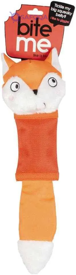 Duvo Fox Dog Toy 42cm Durable Chew Plush Pet Toy