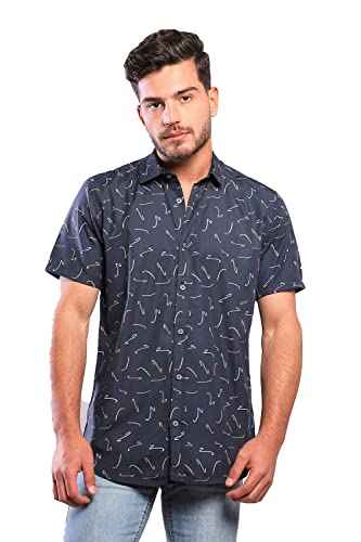 White Rabbit Men's Shirt Stylish Casual Comfortable Everyday Wear
