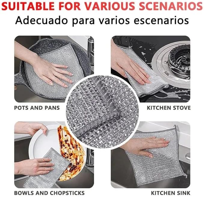 Aluminum Kitchen Cleaning Cloth