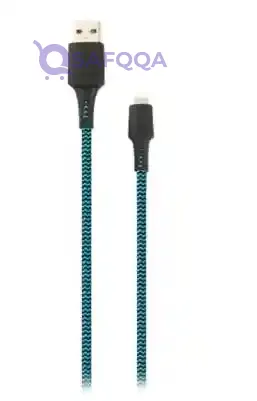 Goui USB Cable 150cm Fast Charging & Data Transfer for iPhone Blue/Black