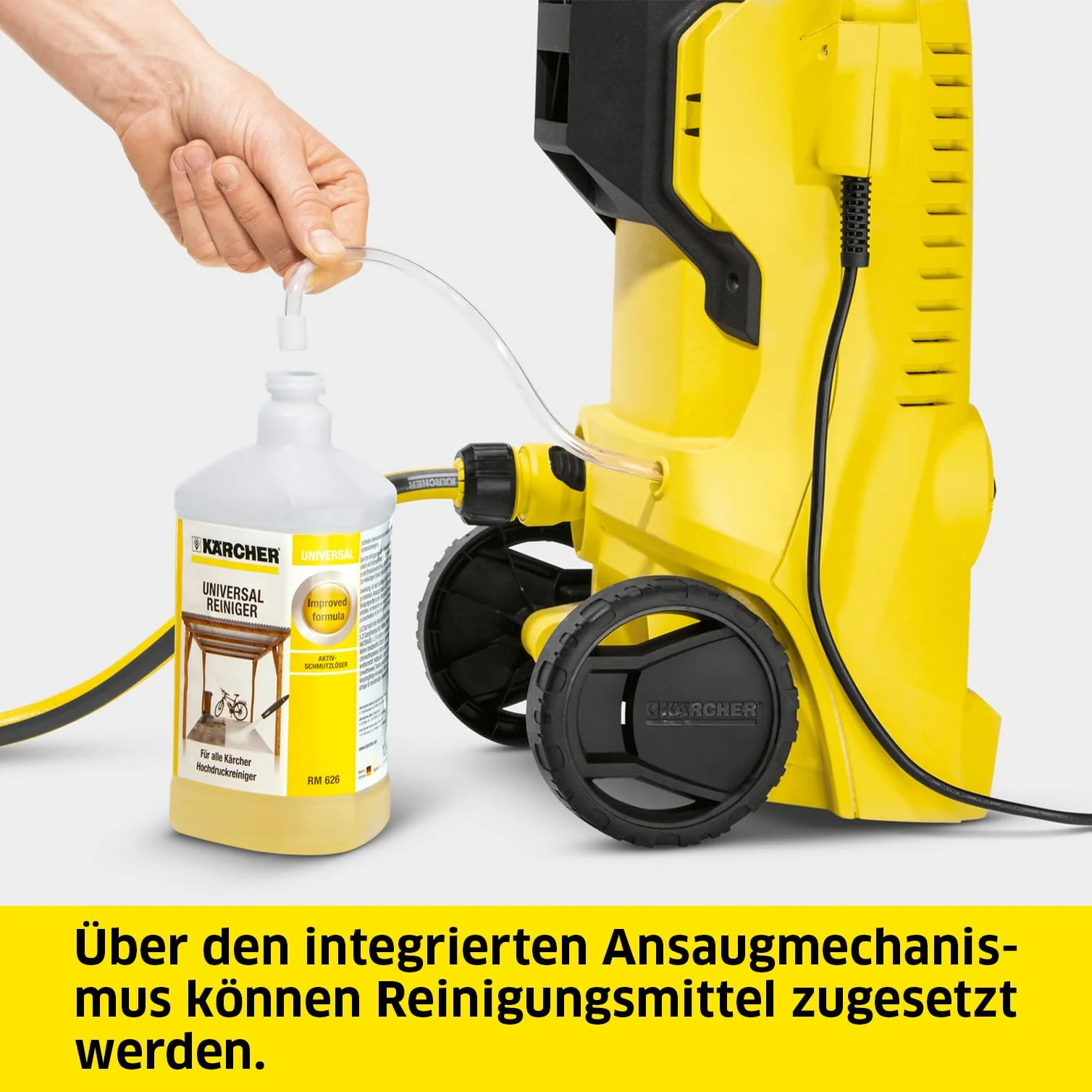 Karcher K2 Power Control Pressure Washer 110 Bar 1400W