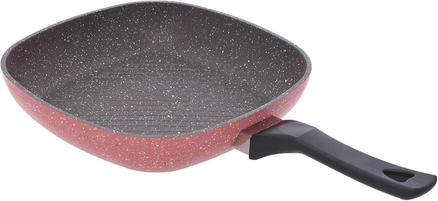Saflon Granite Grill Pan 28cm Non-Stick Cookware