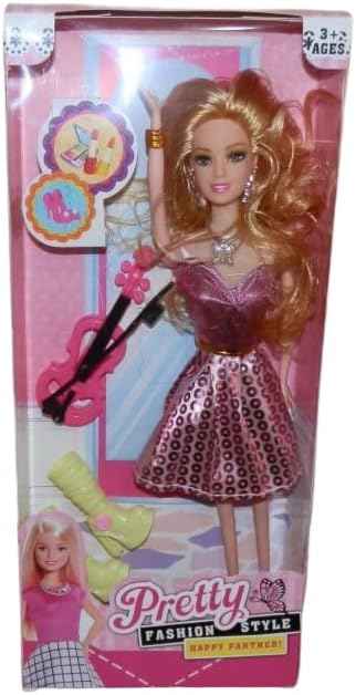 Pretty Fashion Doll – Elegant Style with Damaged Box