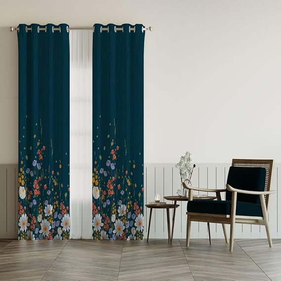 Shatta Floral Printed Curtain