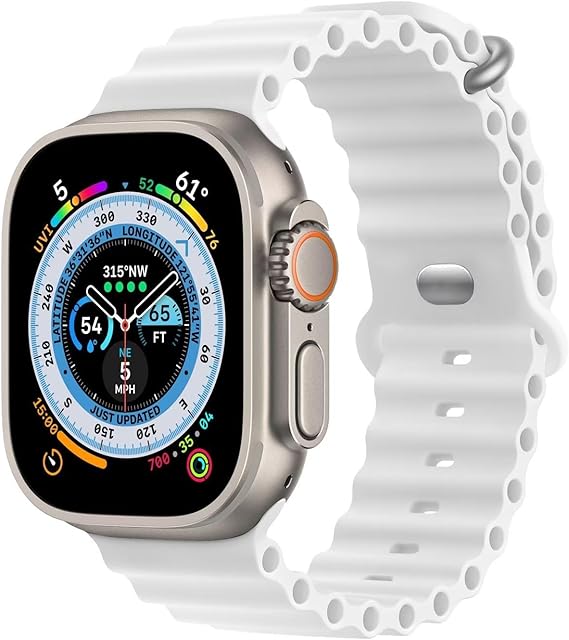 Silicone Strap Compatible with Apple Watch Ultra  42/44/45mm