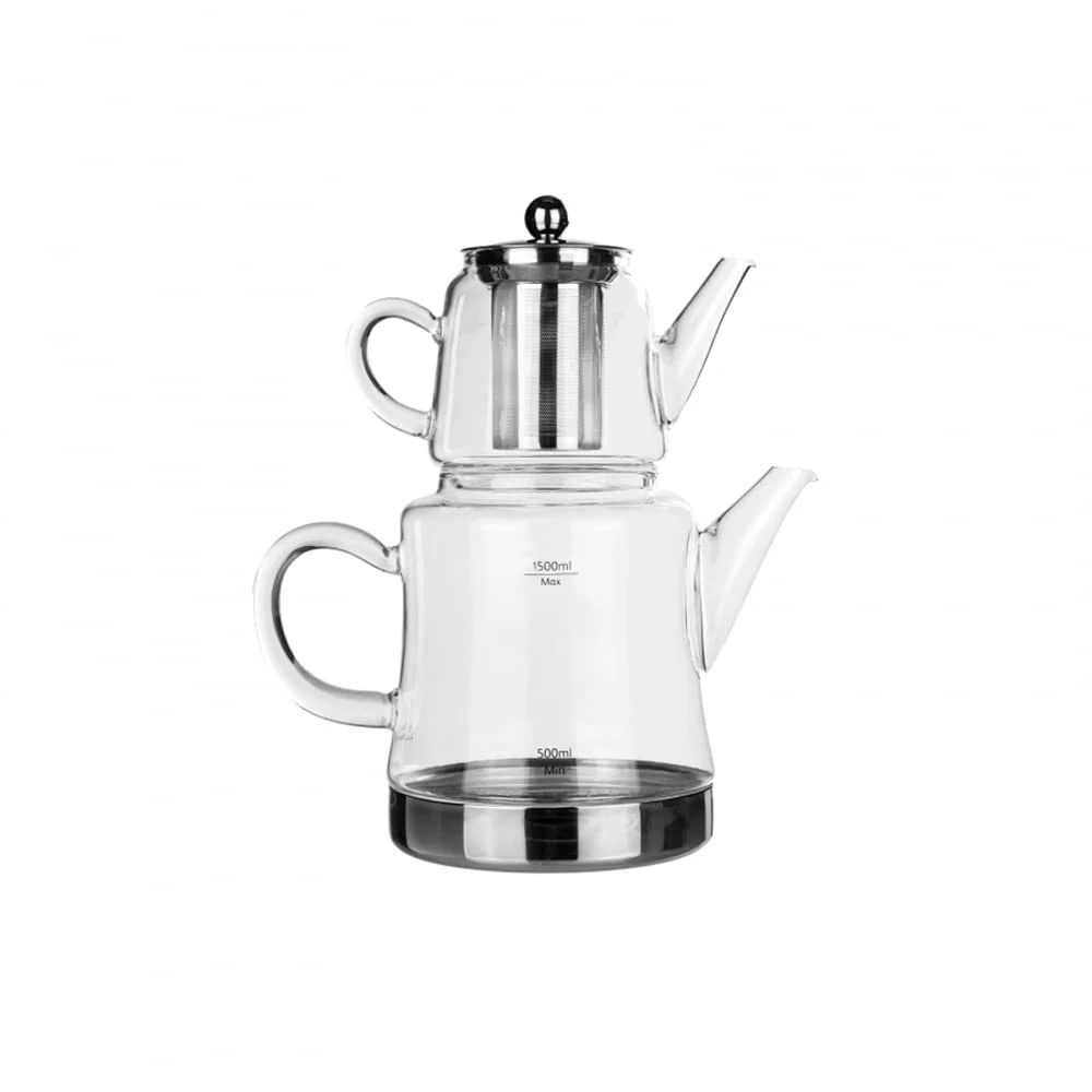 Karaca Dora Glass Teapot Safe for Hot Beverages