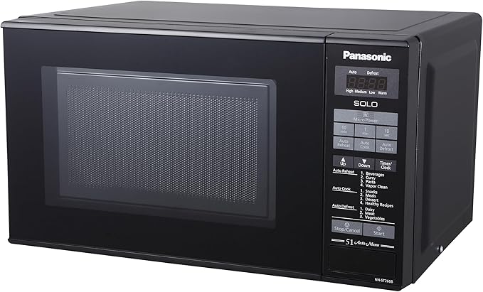 Panasonic 20L Microwave Oven 800W NN-ST266B Black - Damage Box - Knock in Product