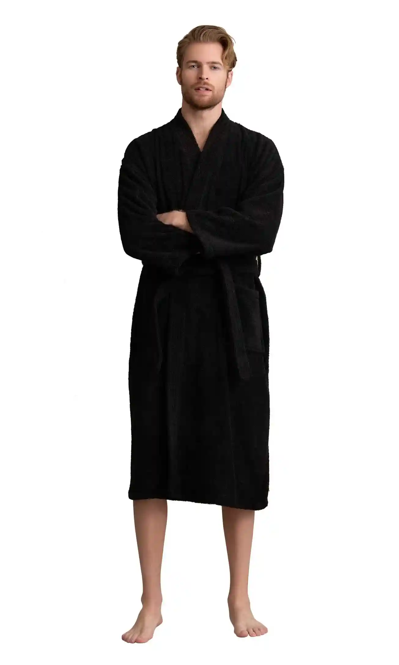 Soft Touch Linen Men’s Robe