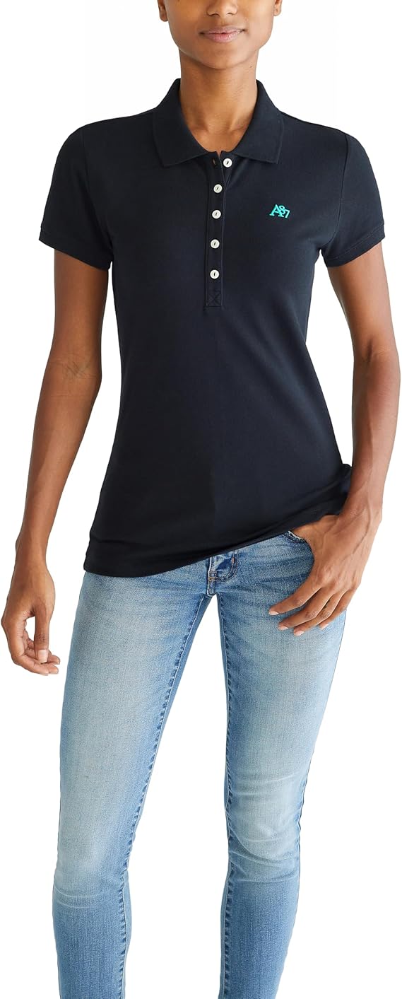 Aéropostale Women’s Short Sleeve T-Shirt Dark Blue